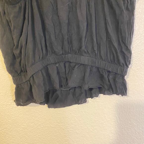 Reformation Black Tencel Crop Top Tank Size S - Picture 5 of 6